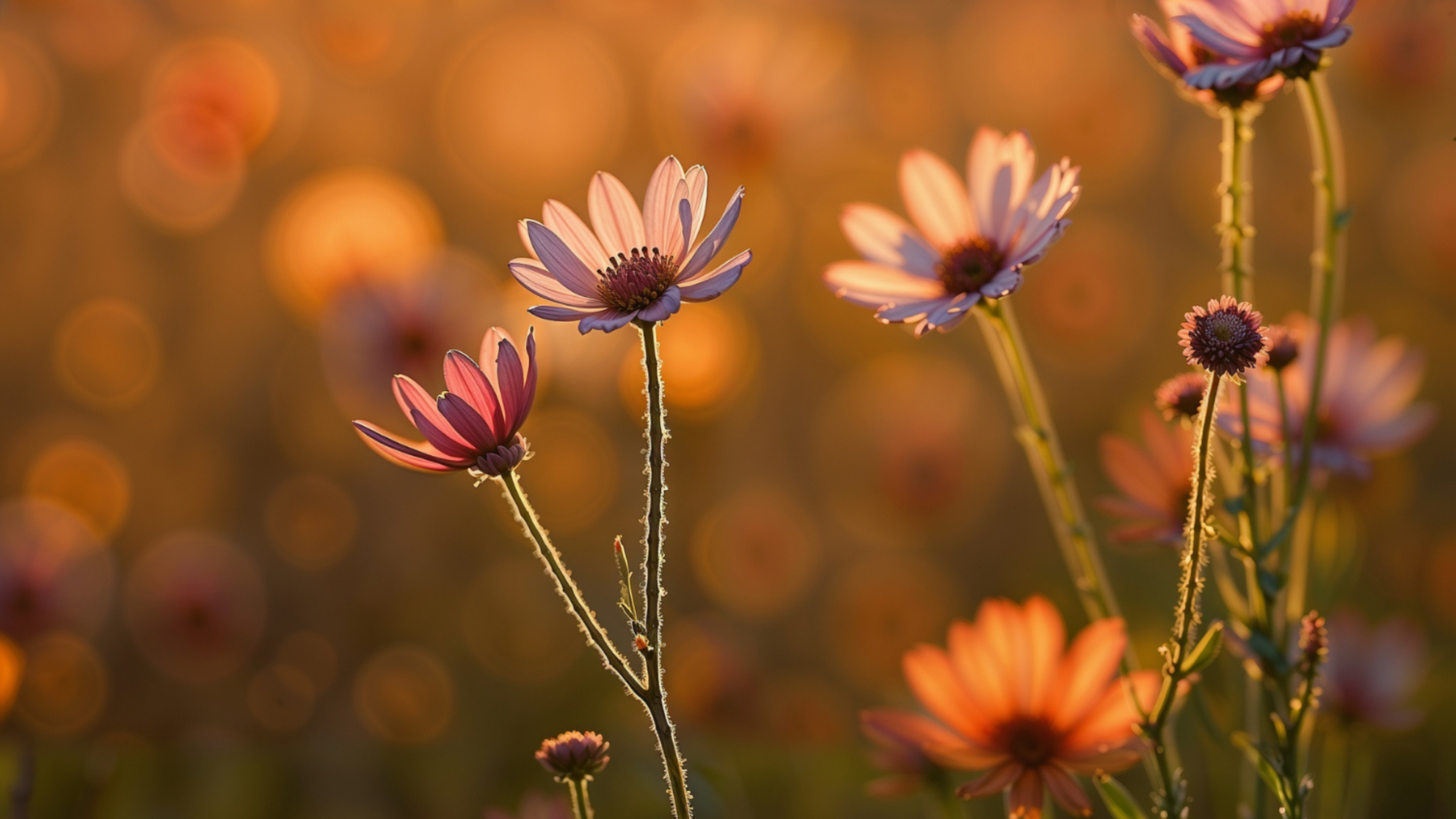 flowers in a field