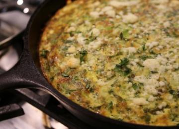 Cast Iron Frittata - Fresh Off The Grid