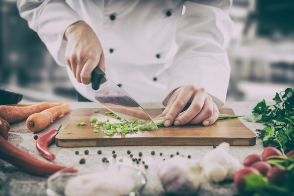 Chopping Vegetables