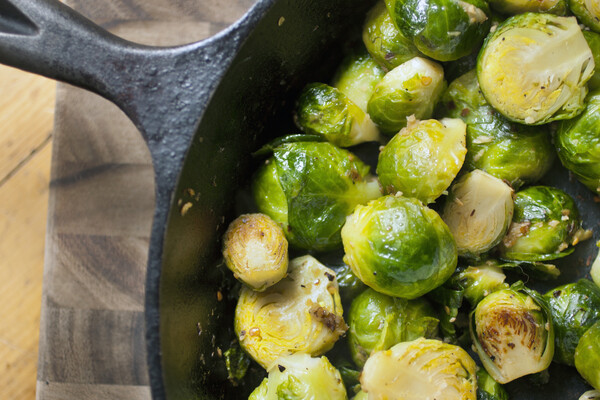 Orange-Glazed Brussels Sprouts