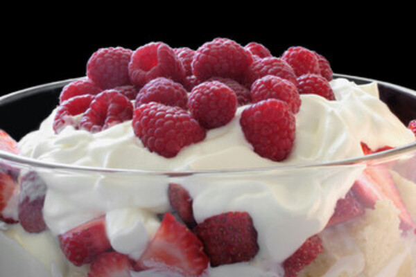 Raspberries and Cream