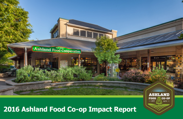 Exterior photo of the Ashland Food Coop