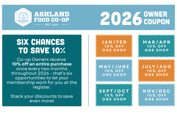 2026 Owner Coupon with monthly discounts