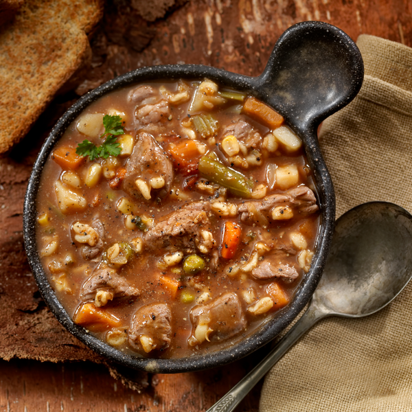 beef vegetable and barley soup