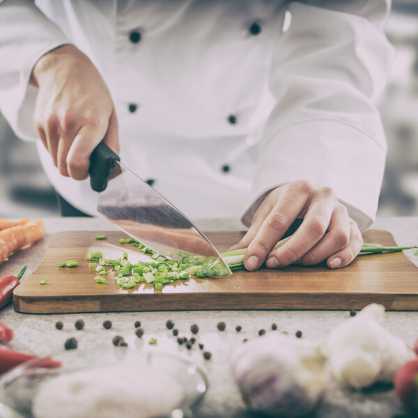 Chopping Vegetables