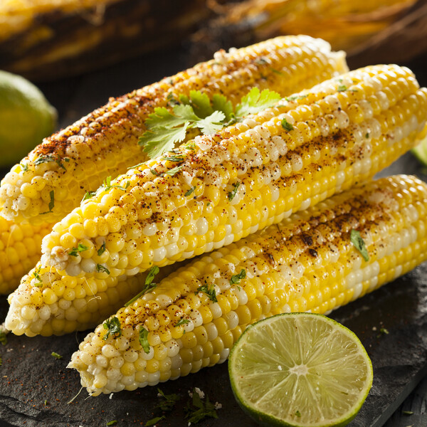 Corn with Cilantro Cumin Butter
