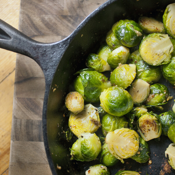 Orange-Glazed Brussels Sprouts