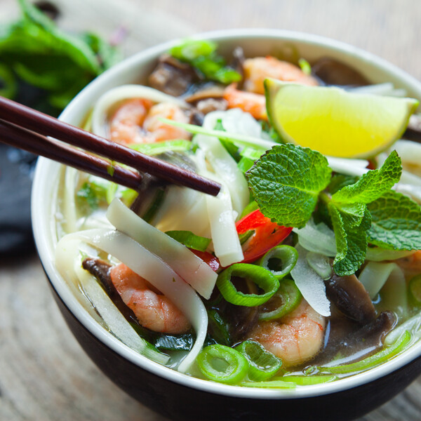 Pho with Shrimp