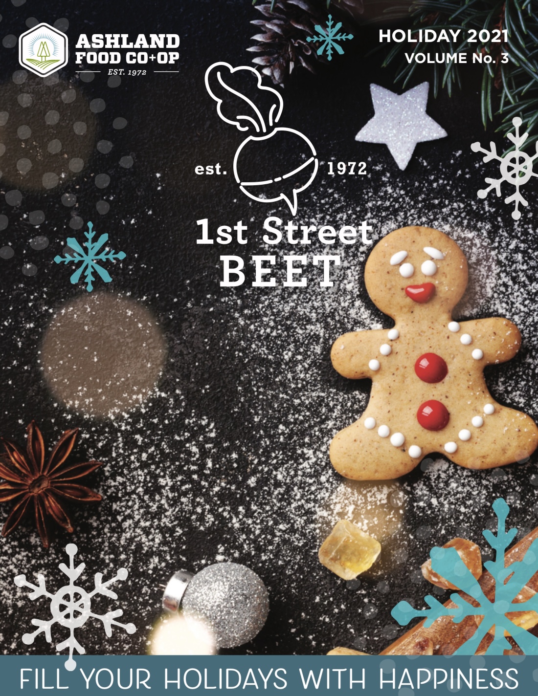 1st Street Beet Holiday Issue Winter 2021 Cover